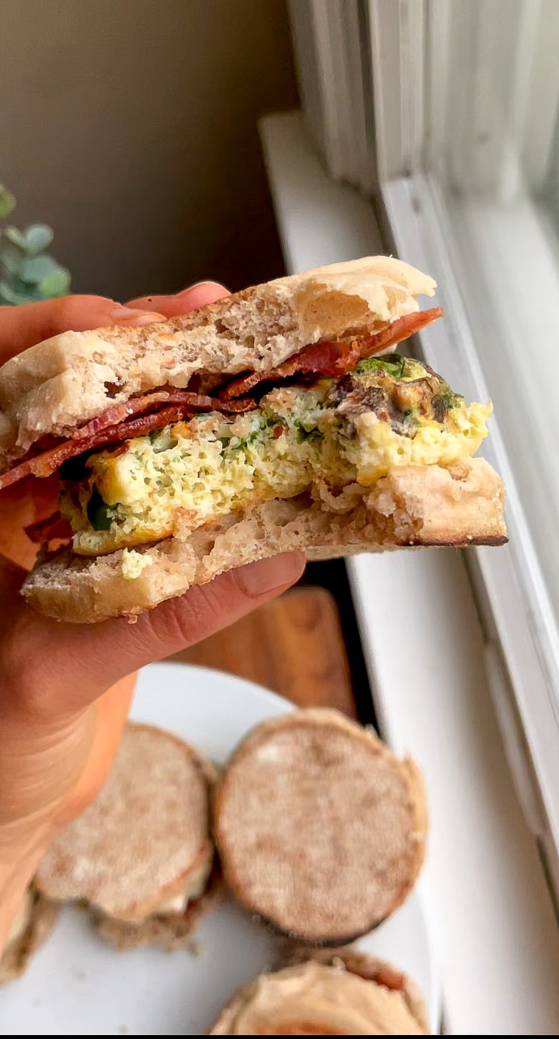 Healthy Breakfast Sandwich – A Couple Cooks