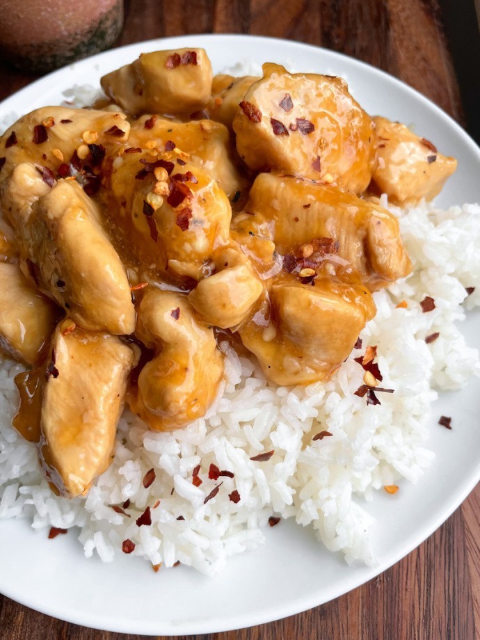 gluten free and healthy orange chicken