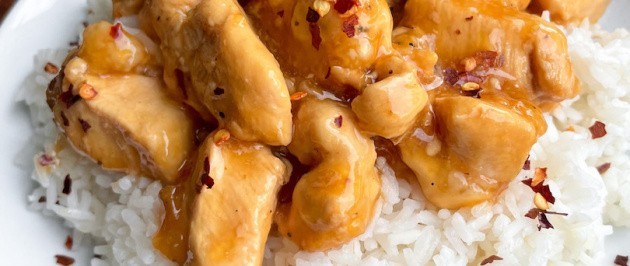 gluten free and healthy orange chicken