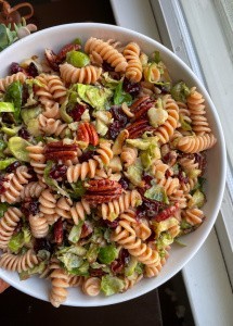 Fall Pasta Salad (vegan, gluten free)
