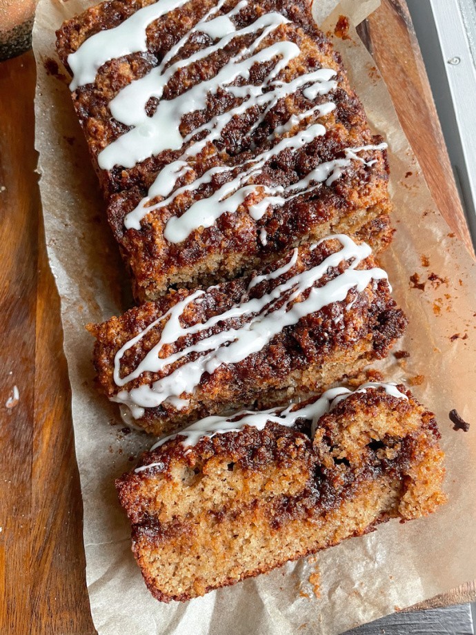 Gluten Free Cinnamon Roll Loaf