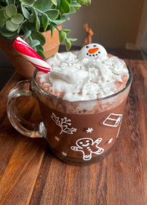 Healthy 4 Ingredient Hot Chocolate