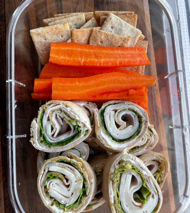 Turkey Pesto Roll Ups