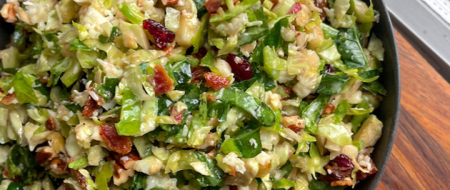 Healthy Brussels Sprouts Salad